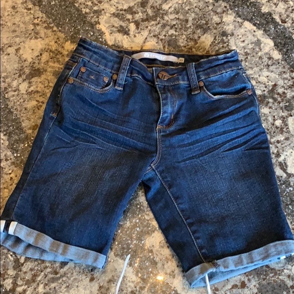Tractr denim shorts